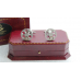 Revolver Gun Cylinder Cufflink Set